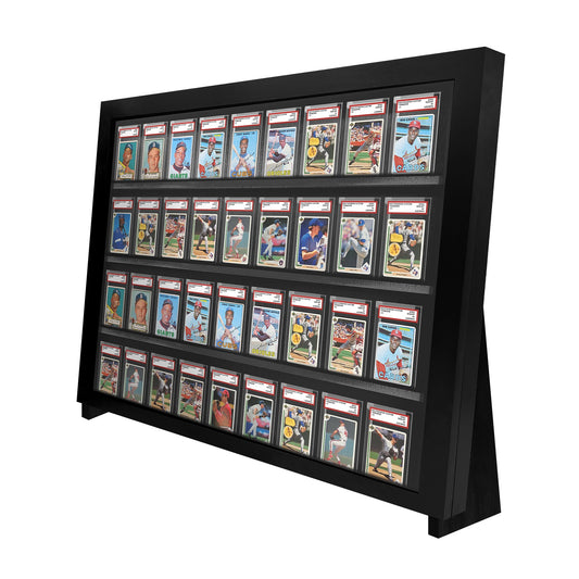 Pennzoni Graded Card Tabletop Display Case with Standing Legs
