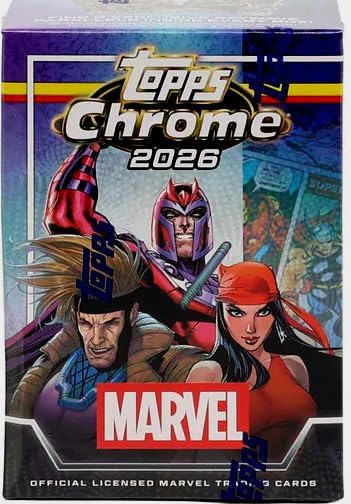 2026 Topps Chrome Marvel Comics Value (Blaster) Box