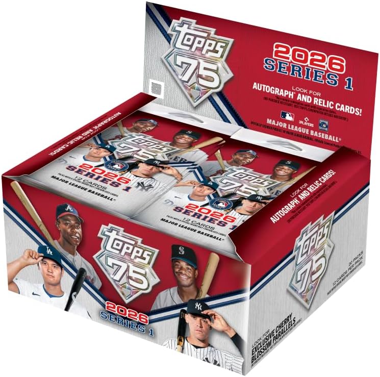 2026 Topps Series 1 Baseball Japan Edition Box