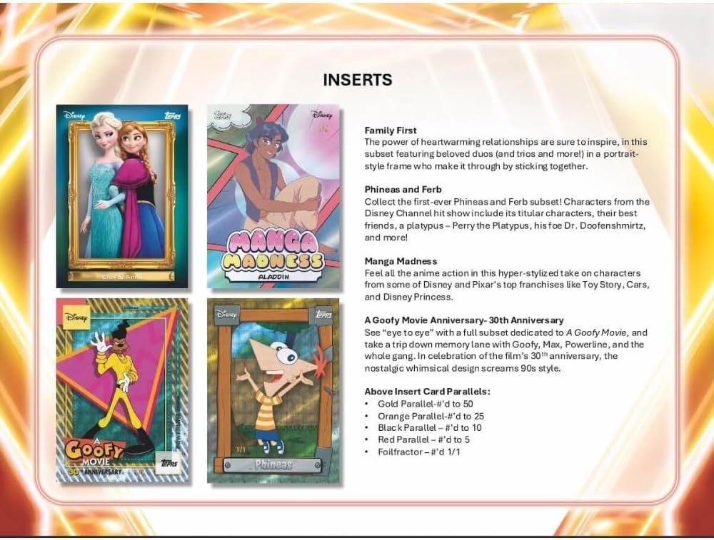 2026 Topps Disney Neon Hobby Box – product image 5