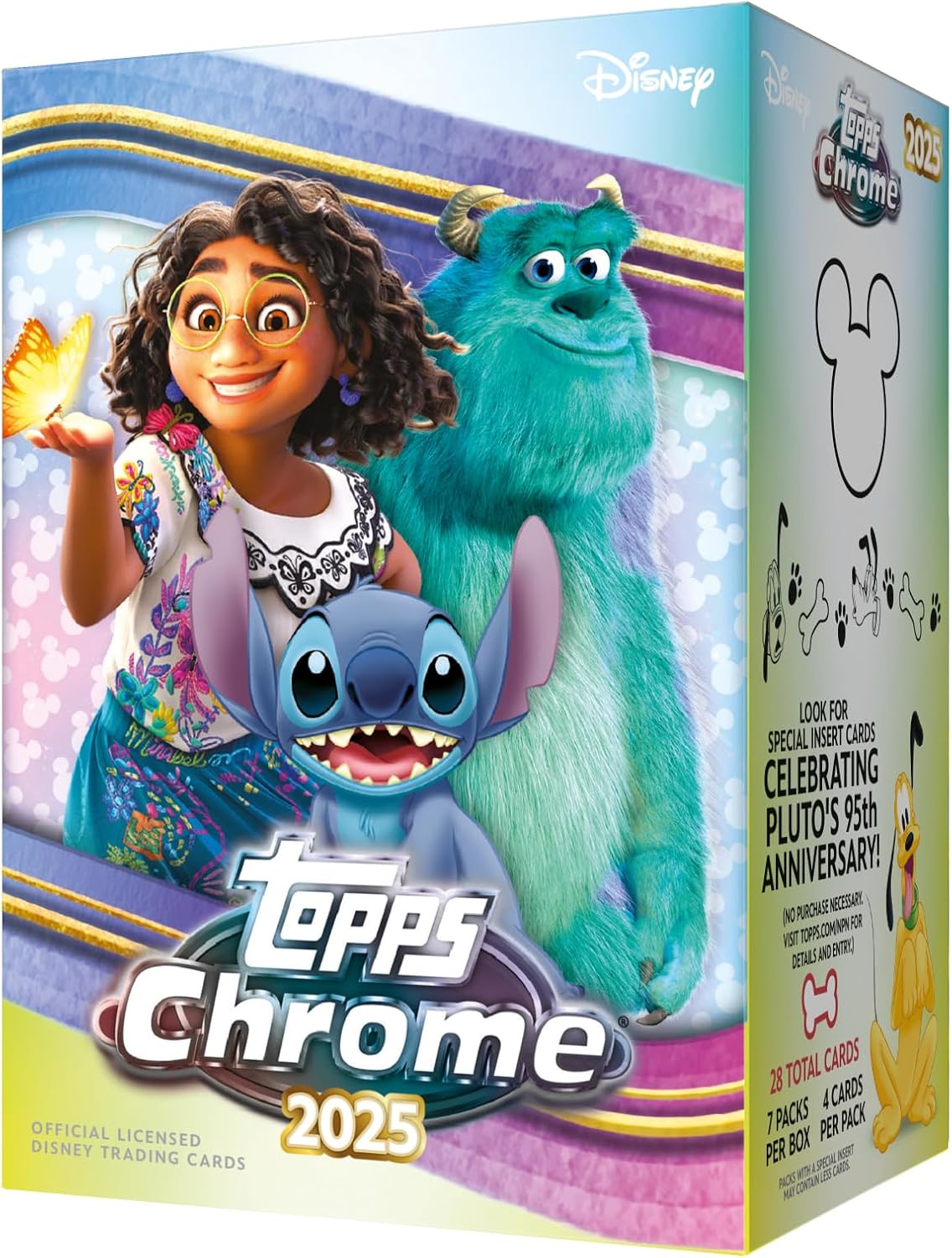 2025 Topps Chrome Disney Value Box