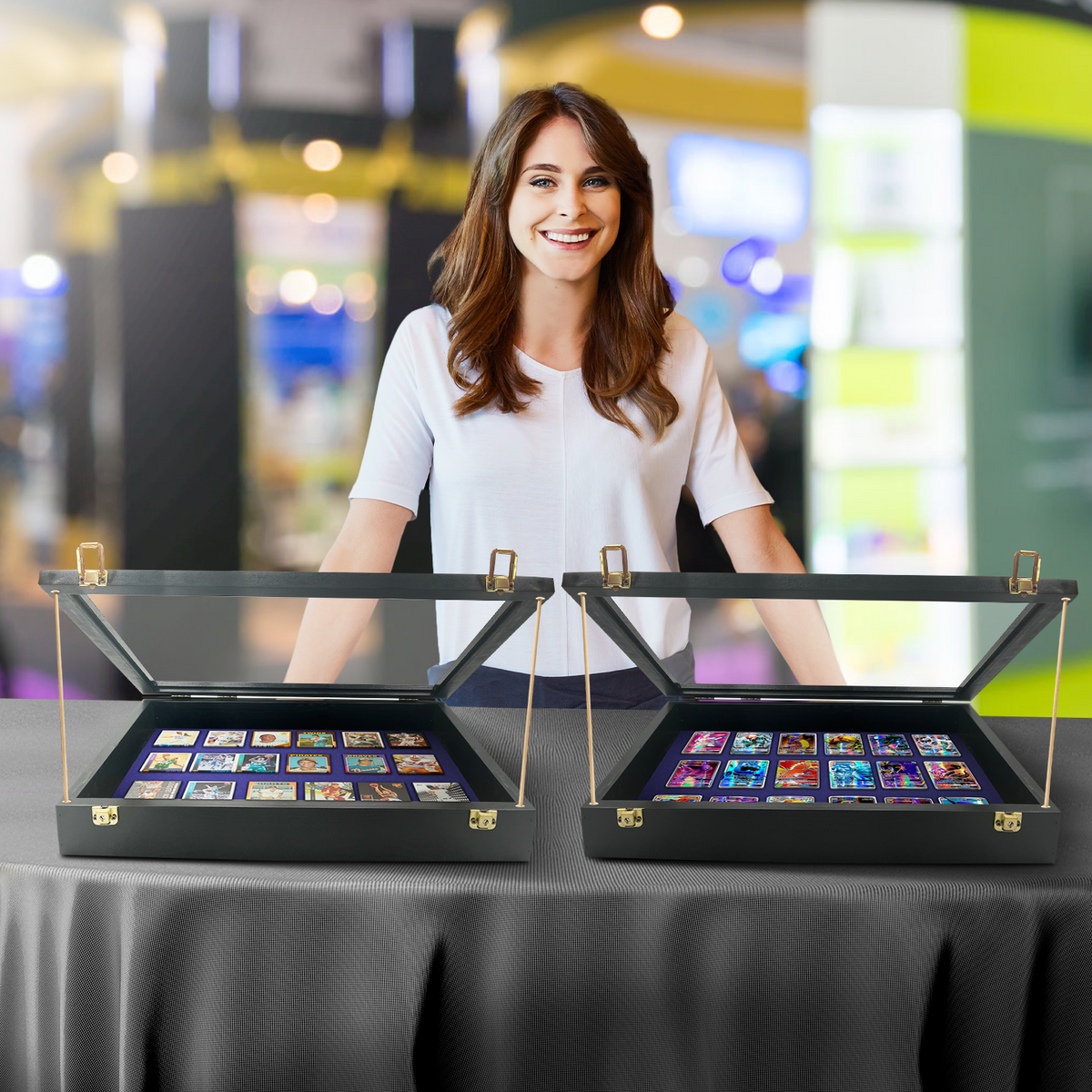 Pennzoni Small Trade Show Display Case – 18 × 22 × 4 in. – product image 5