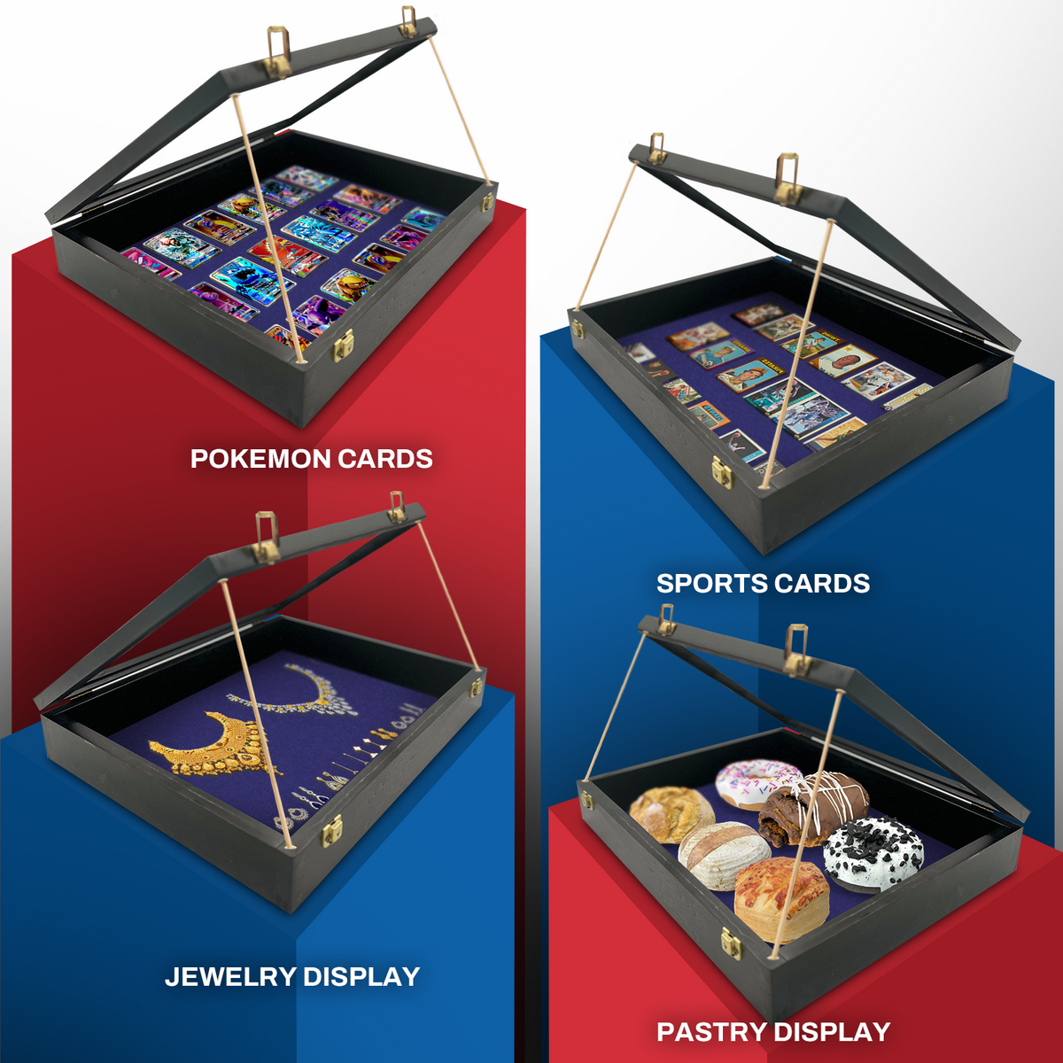 Pennzoni Small Trade Show Display Case – 18 × 22 × 4 in. – product image 7