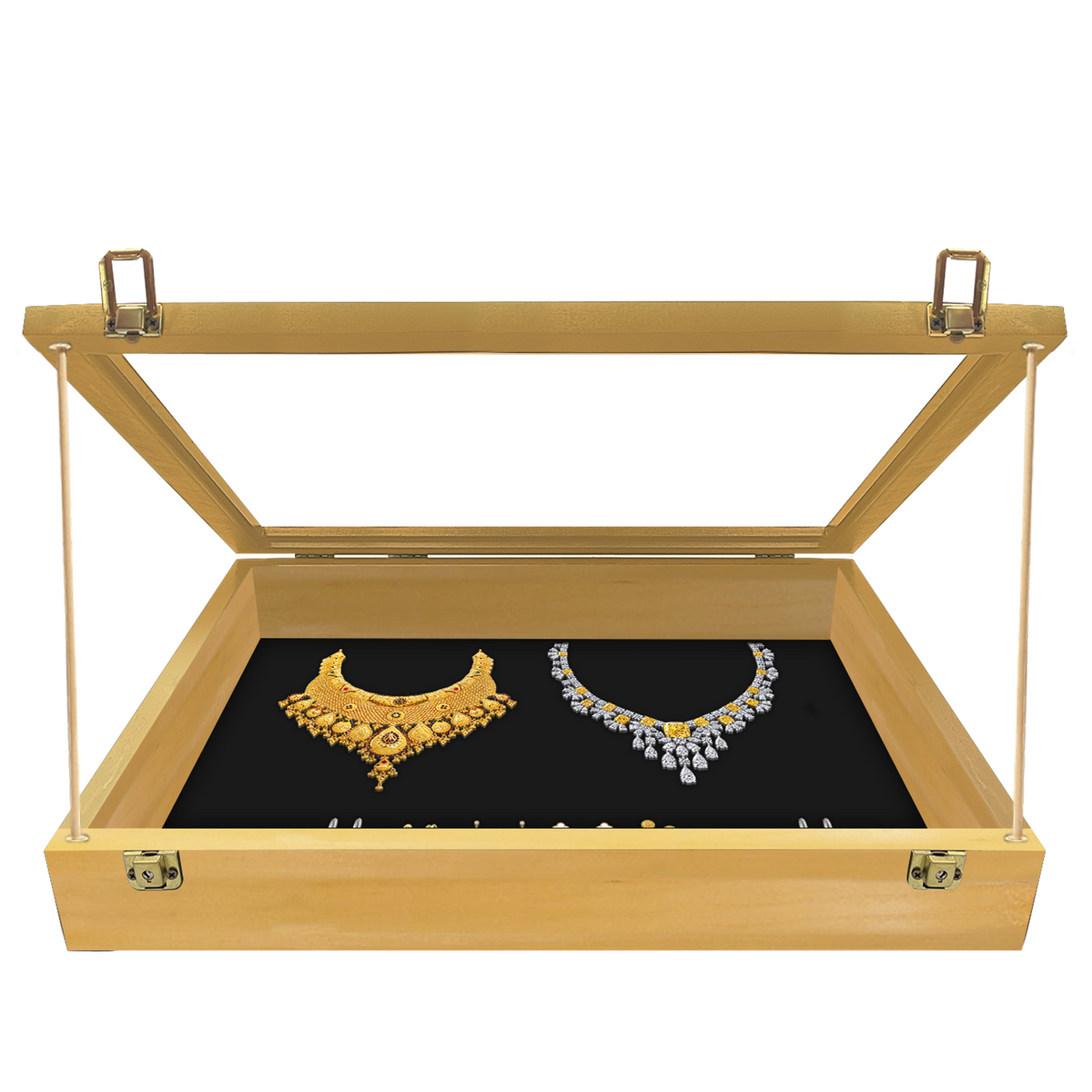 Pennzoni Small Trade Show Display Case – 18 × 22 × 4 in. – product image 26