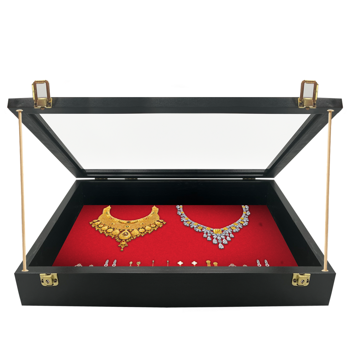 Pennzoni Small Trade Show Display Case – 18 × 22 × 4 in. – product image 2