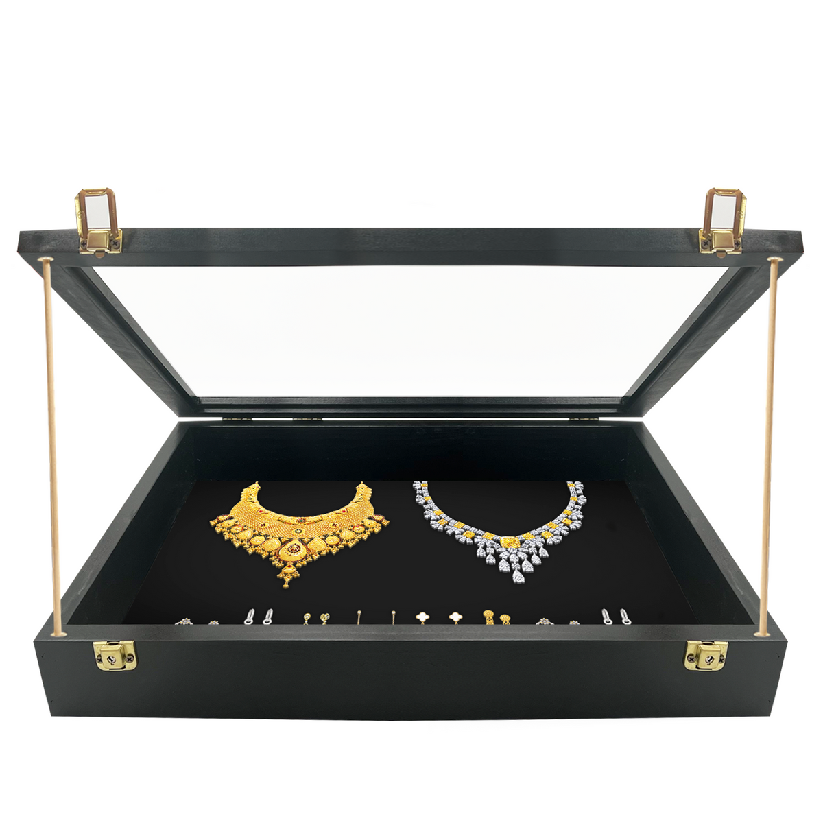 Pennzoni Small Trade Show Display Case – 18 × 22 × 4 in. – product image 9