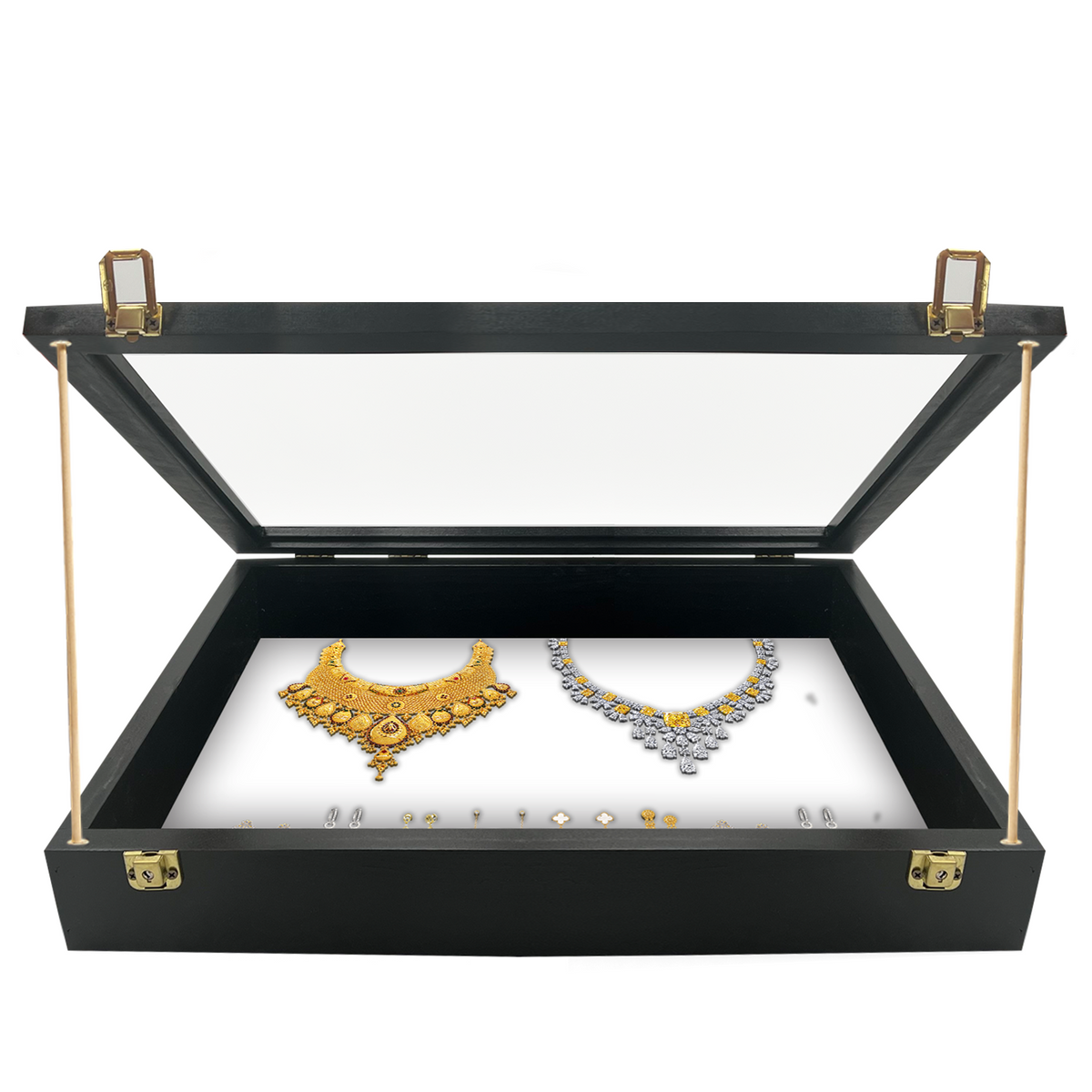 Pennzoni Small Trade Show Display Case – 18 × 22 × 4 in. – product image 11