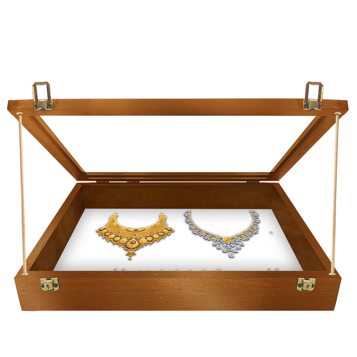 Pennzoni Small Trade Show Display Case – 18 × 22 × 4 in. – product image 24