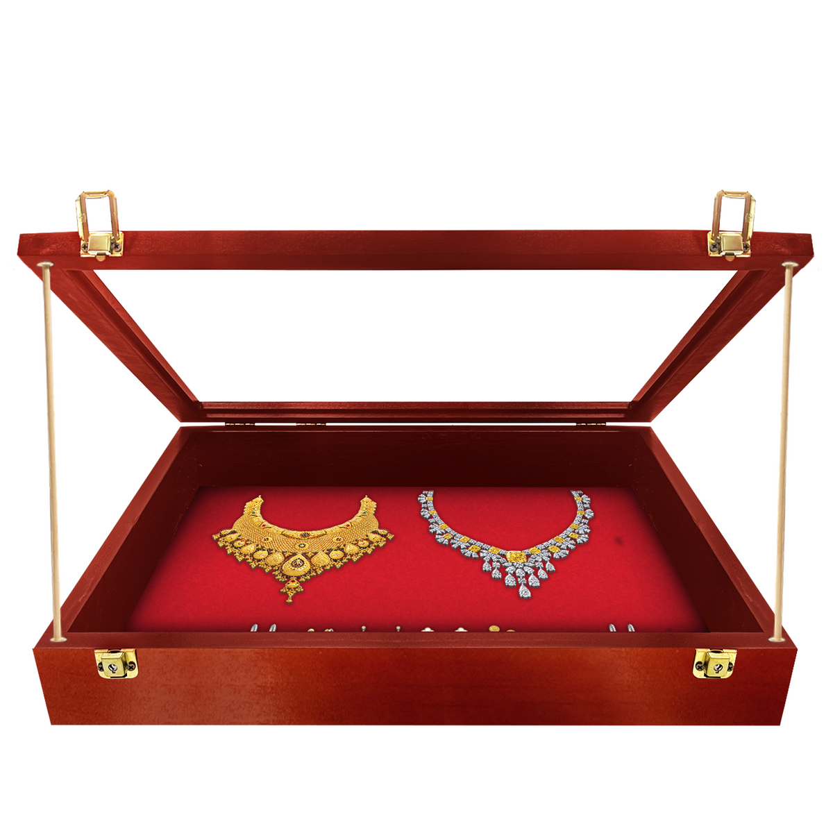 Pennzoni Small Trade Show Display Case – 18 × 22 × 4 in. – product image 15