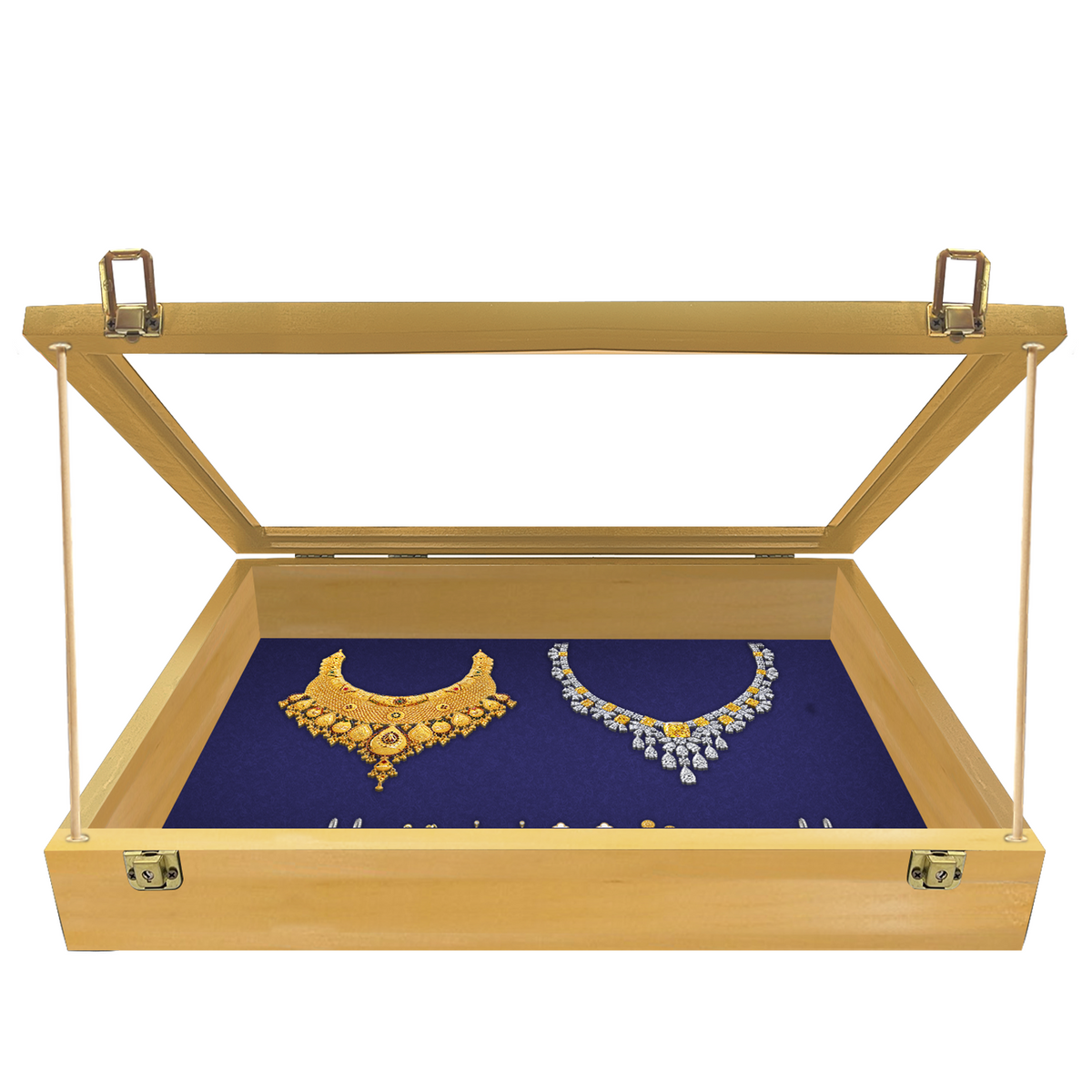 Pennzoni Small Trade Show Display Case – 18 × 22 × 4 in. – product image 29