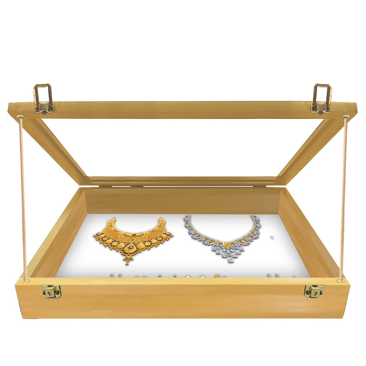 Pennzoni Small Trade Show Display Case – 18 × 22 × 4 in. – product image 30