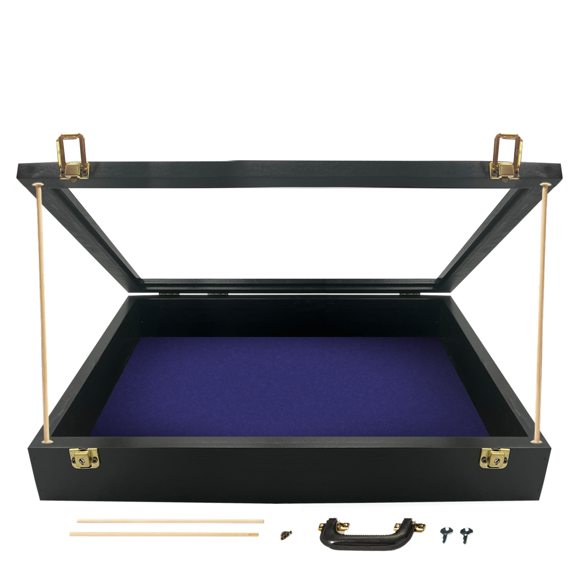 Pennzoni Small Trade Show Display Case – 18 × 22 × 4 in. – product image 3