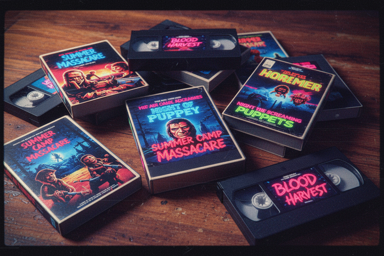 make it look more like VHS tapes