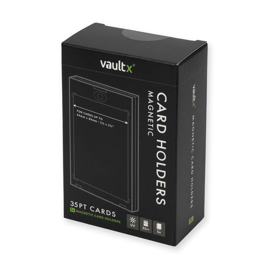 Vault X 35pt Magnetic Card Holders – 5 Pack